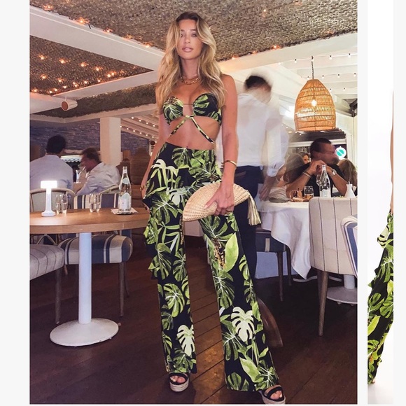 NWT Crop top bandeau pant set - Picture 6 of 6